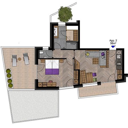 Apartment Rainer - Mittendrin 솔 외부 사진