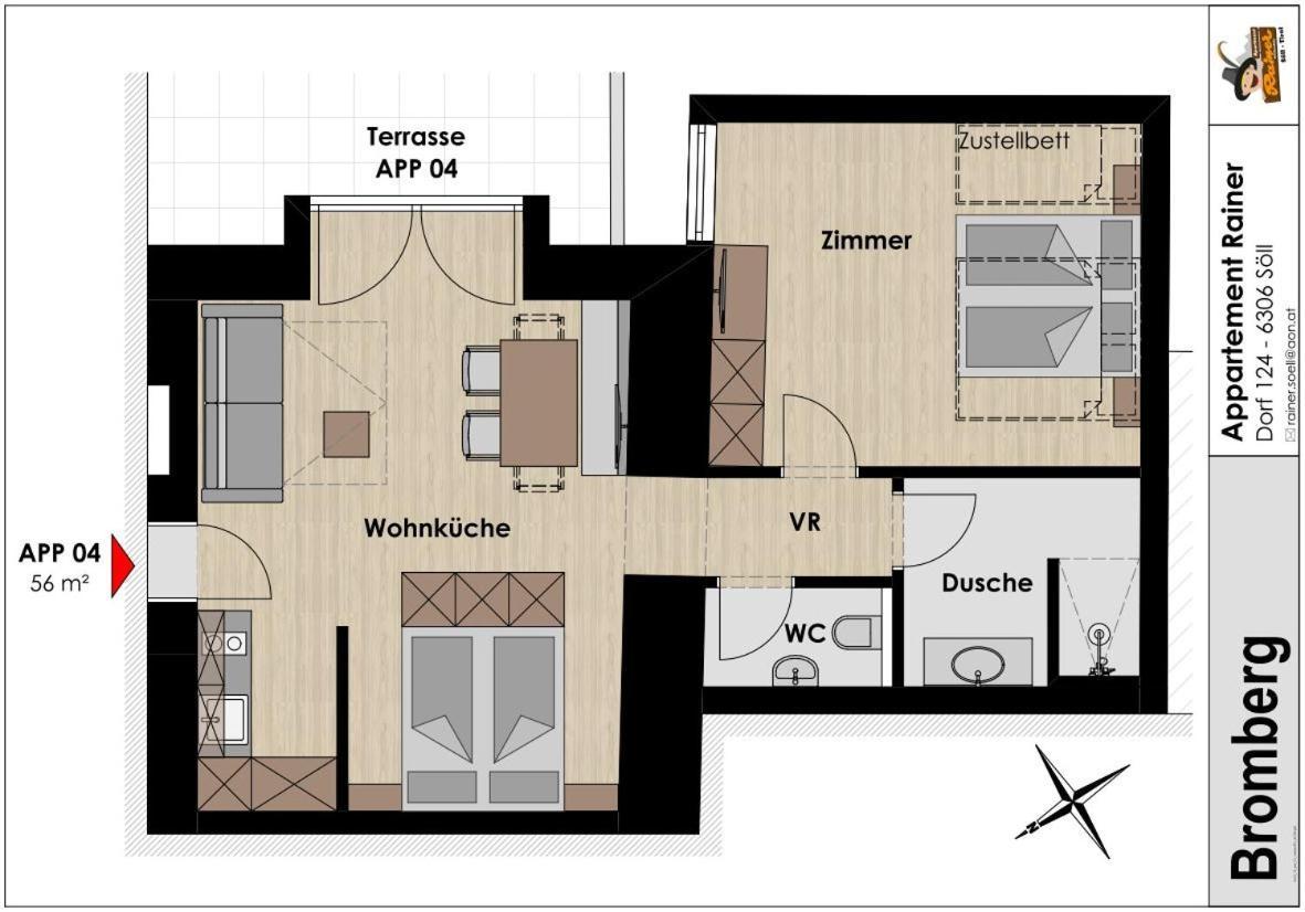 Apartment Rainer - Mittendrin 솔 외부 사진