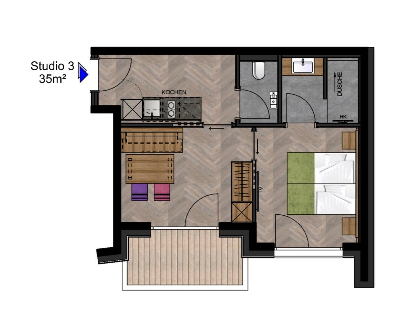 Apartment Rainer - Mittendrin 솔 외부 사진