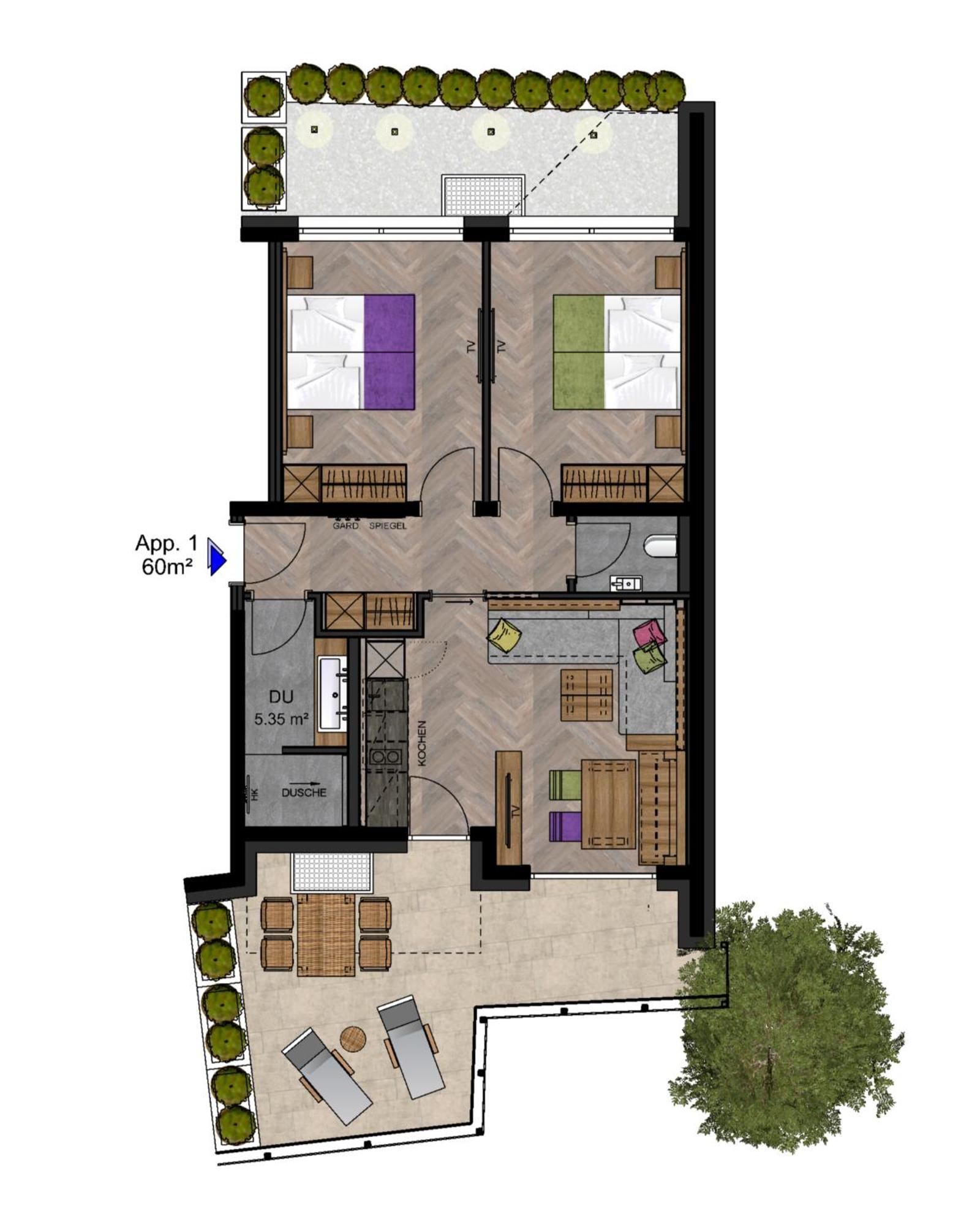 Apartment Rainer - Mittendrin 솔 외부 사진